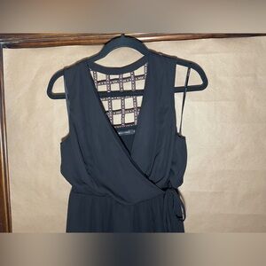 Black Sleeveless Dress stunning back detail